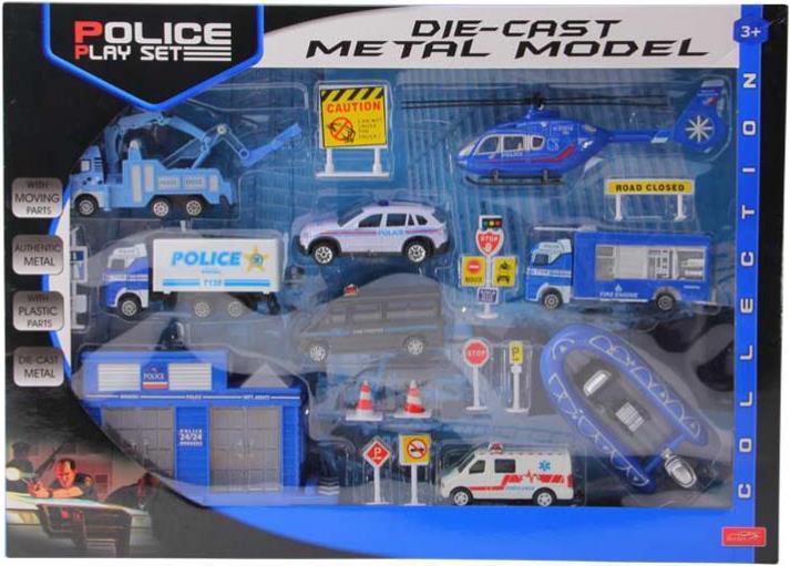 Produktbild TOP Polizei Spielzeug-Set