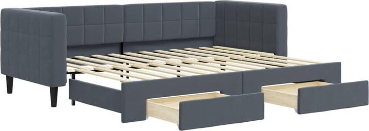 Produktbild vidaXL ausziehbares Tagesbett