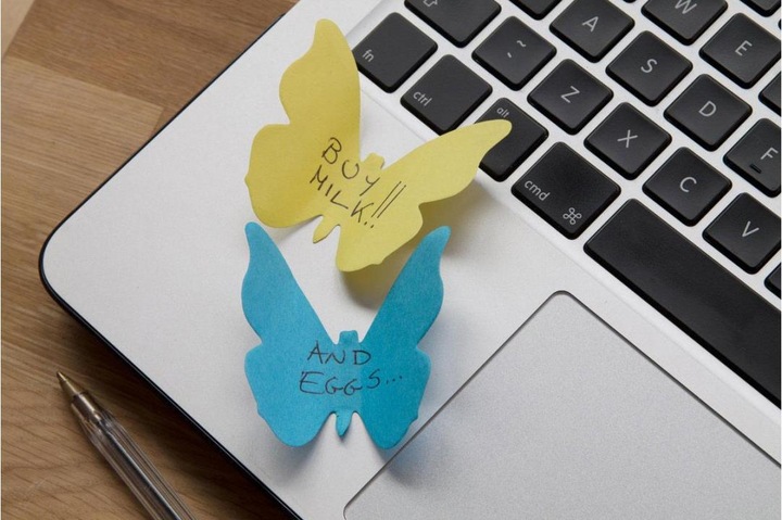 Produktbild Suck UK 3D Butterfly Sticky Notes