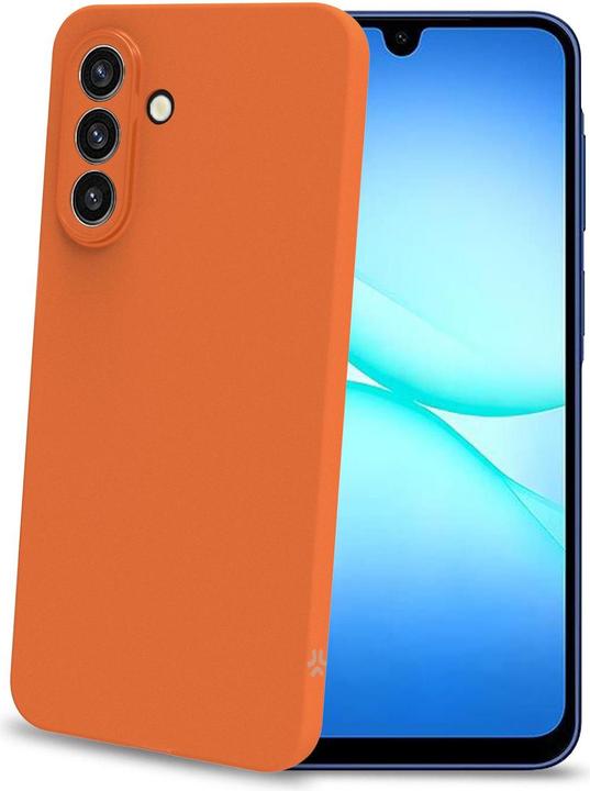 Celly Sandcase-Hülle, Transparent Orange, Stossfest, für Samsung (Samsung Galaxy A17)