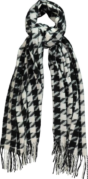 Immagine prodotto Ulla Popken Sciarpa con pied-de-poule e frange lunghe