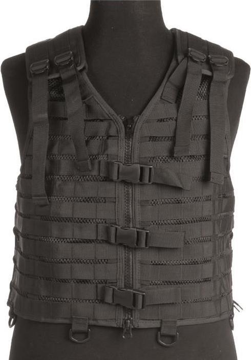 Productafbeelding Mil-tec Modular System Vest Black (Eén maat voor iedereen)