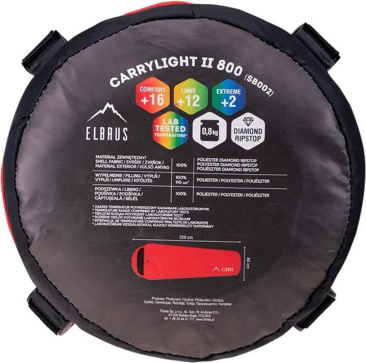 Actual product image Elbrus CARRYLIGHT II 800 (220 cm)