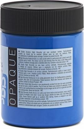 Actual product image Pebeo Studio Acrylics fine acrylic (Primary Cyan Blue, 500 ml)