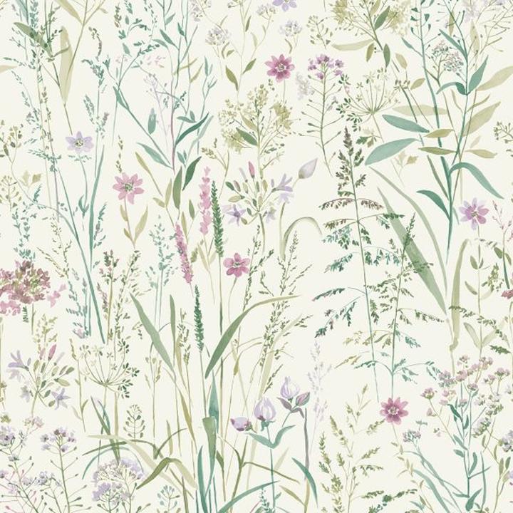 Grandeco - Papier peint texturé motif/style Fleur