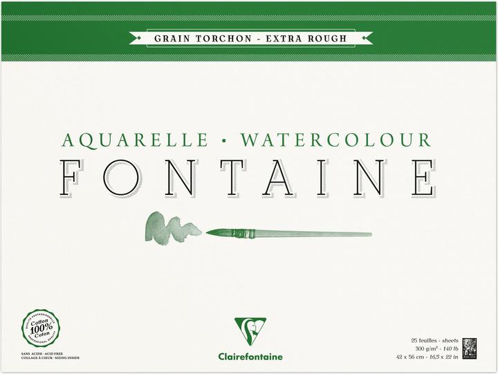 Image du produit Clairefontaine Techniques humides (300 g/m², 109 x)