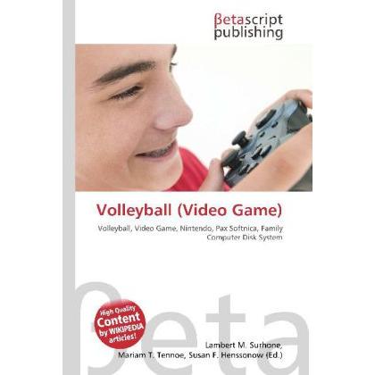 Volleyball (Video Game), Fachbücher von Miriam T. Timpledon, Susan F. Marseken, Lambert M. Surhone