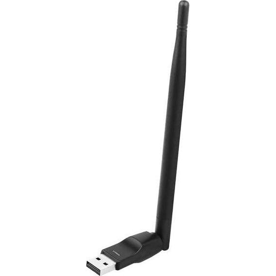 LTC Scheda di rete antenna WLAN per sintonizzatore DVB-T (USB 2.0), Adattatore di rete