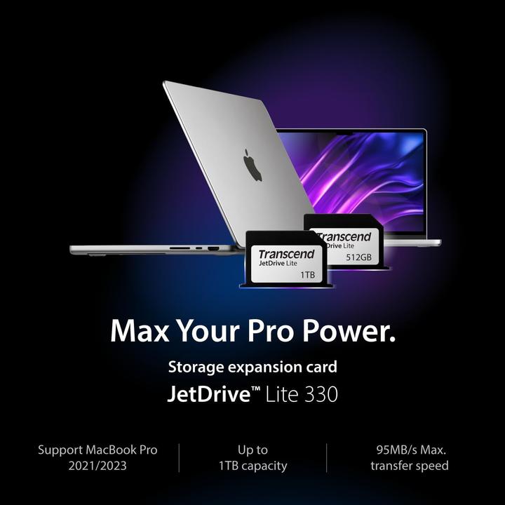 Immagine prodotto Transcend JetDrive Lite 330 (1000 GB, SDXC)