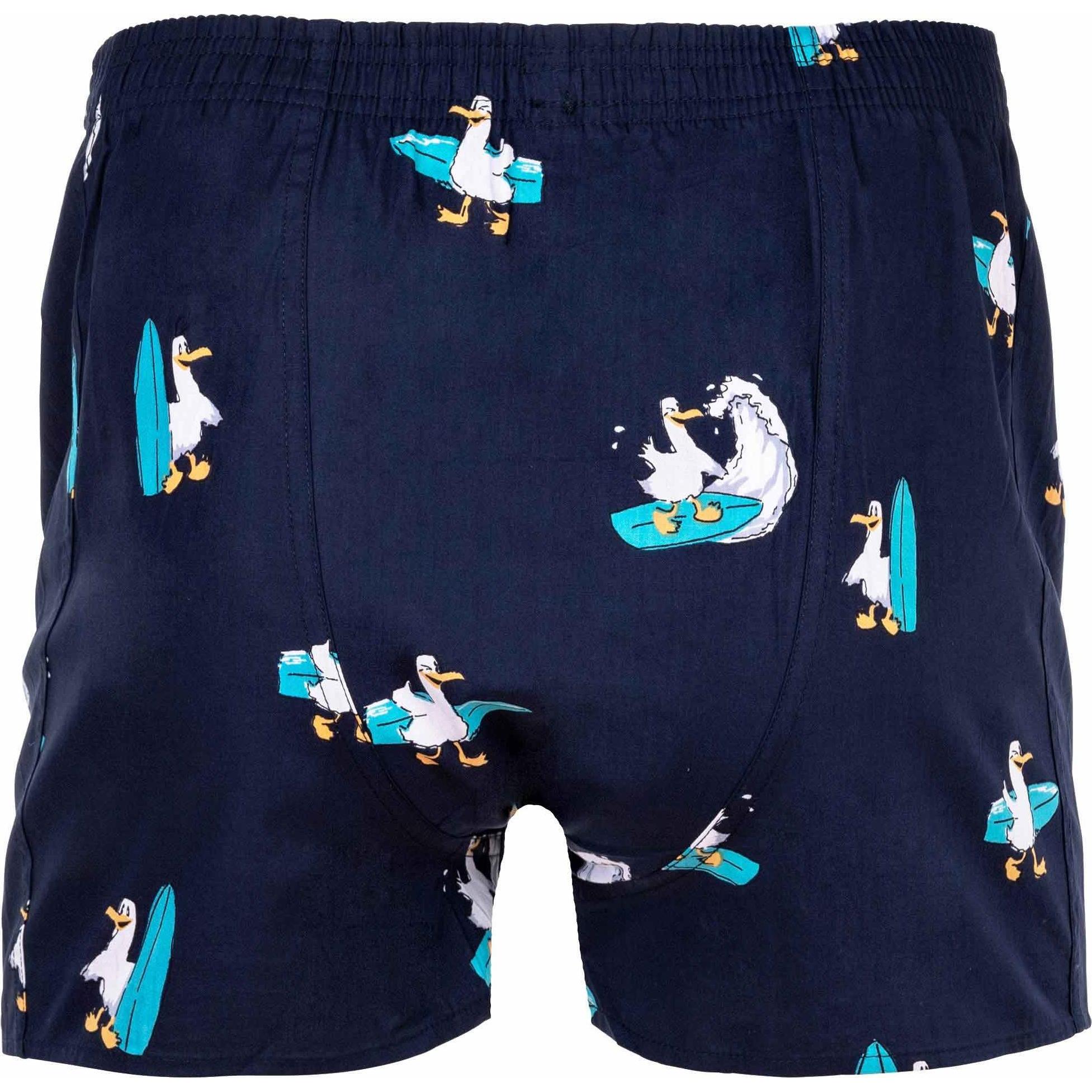 Thumbnail - Happy shorts, Herren, Unterhosen, Web-Boxershorts Casual Bequem sitzend, Blau, (M, Einzelpack)