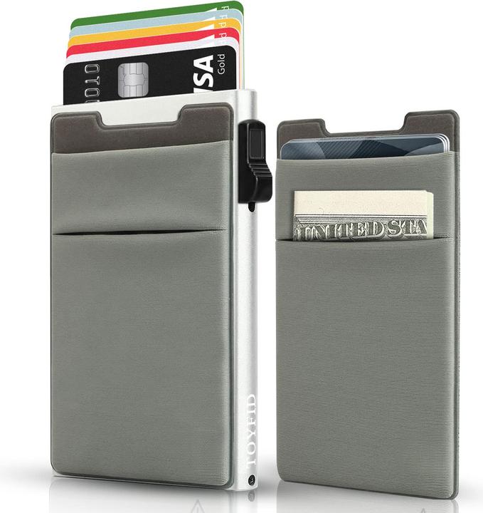 Produktbild Only-Bags.Store Minimalistische Brieftasche-RFID-Schutz-Kartenhalter-Pop-up-Brieftasche-Schlanker