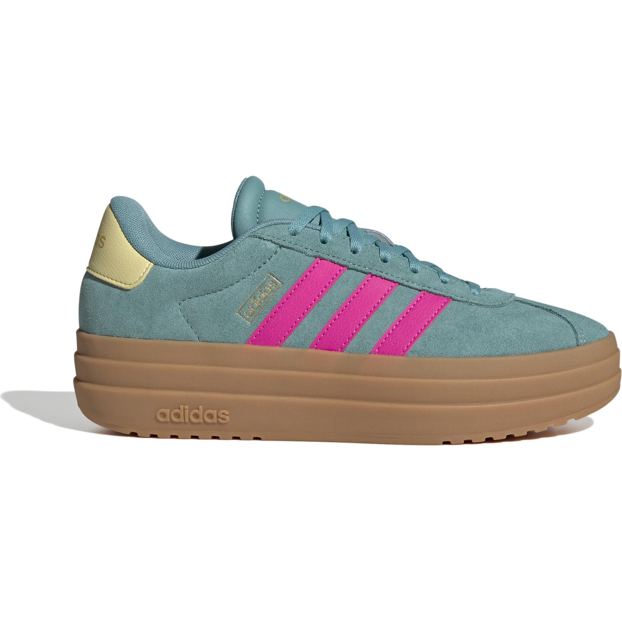 Adidas, Donne, Sneaker, Women's VL Court Bold, Turchese, Marrone, Pink, Giallo, (38.5)