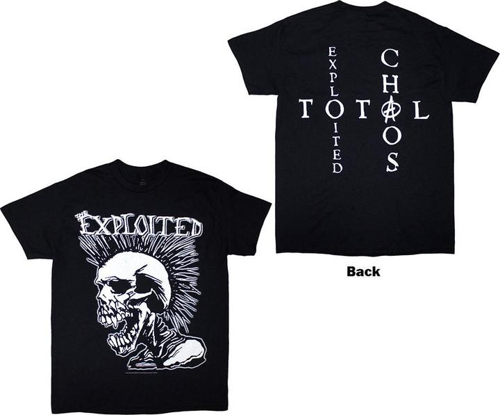 Produktbild The Exploited Mohican Skull Back Print (S)