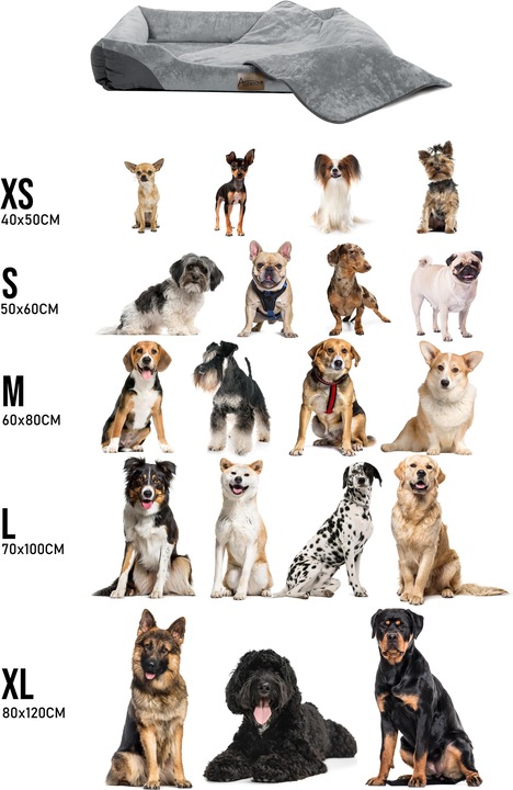 Produktbild Aspero Hundebett und Hundedecke Hanko und Lund (Hund)