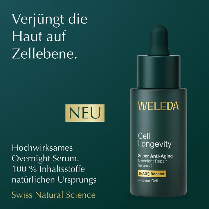 Produktbild Weleda Cell Longevity Overnight Repair Serum (30 ml)