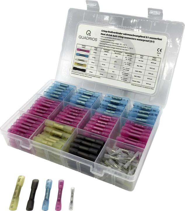 Quadrios Stossverbinder Schrumpf Sortiment