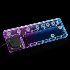 Actual product image Alphacool AGB Core Distro Plate 360 Links D5/DDC V.2 mit D5 Apex Pumpe