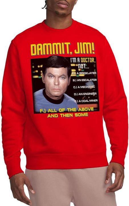 Actual product image Unisex Adult All of the Above Sweatshirt (L)