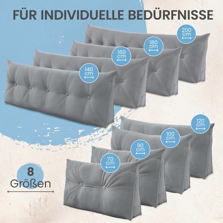 Actual product image Aktivshop Bed and back support cushions (20 x 70 x 50 cm)