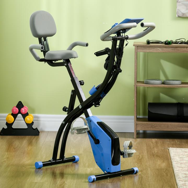 Actual product image Homcom Bike trainer with LCD display