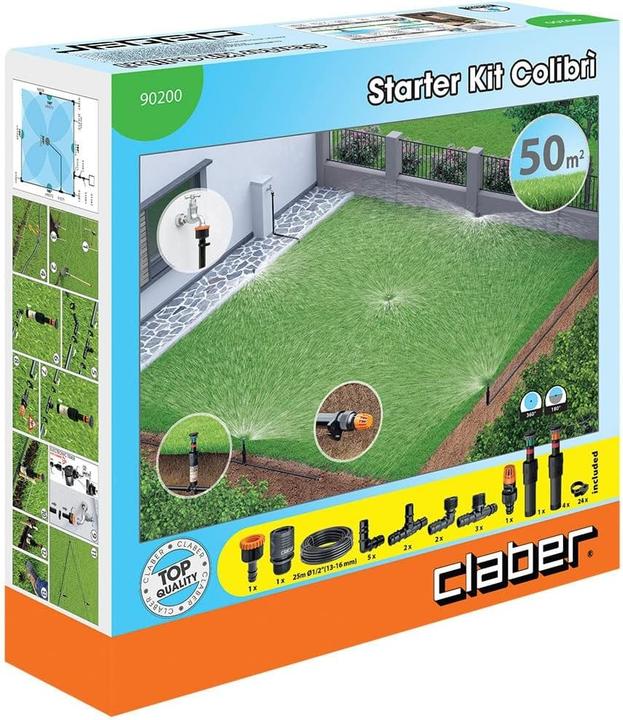 Produktbild Claber Colibri Starter Kit (Tropfbewässerung Set)