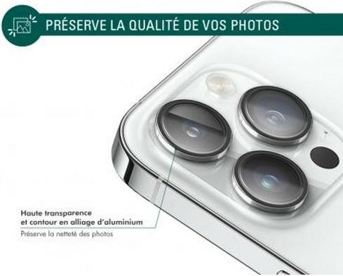 Produktbild Bigben Connected Glas-Folie Rückkamera (1 Stück, Apple iPhone 15 Pro, Apple iPhone 15 Pro Max, Apple iPhone 14 Pro Max)