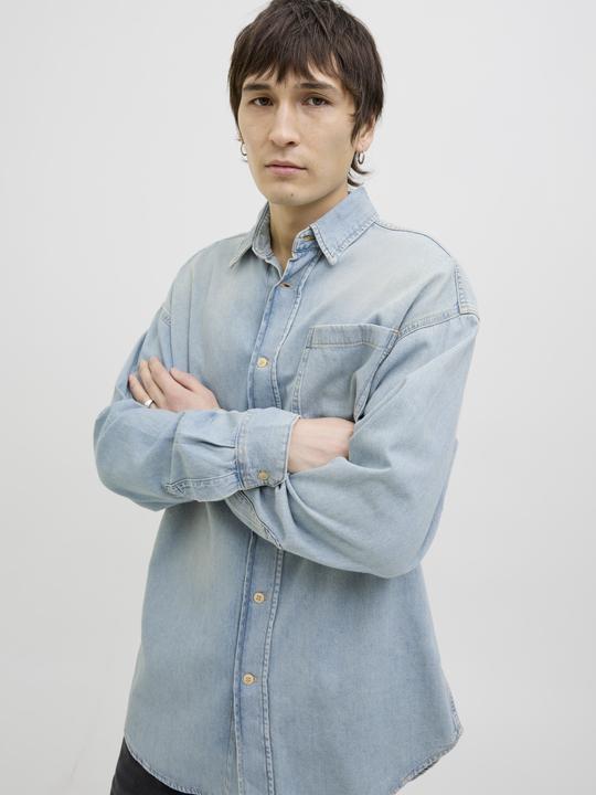 Actual product image Jack & Jones Jorsantorini Denim Shirt Ls Noos (XXL)