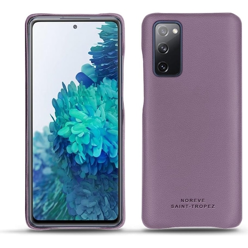 Noreve Lederschutzhülle (Samsung Galaxy S20 FE), Smartphone Hülle, Violett