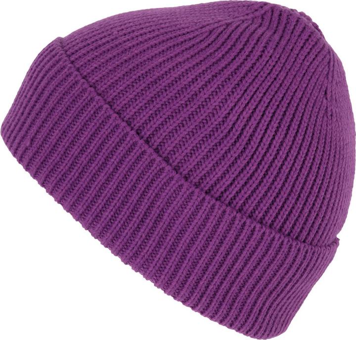 Actual product image K-up Ribbed beanie with lapel