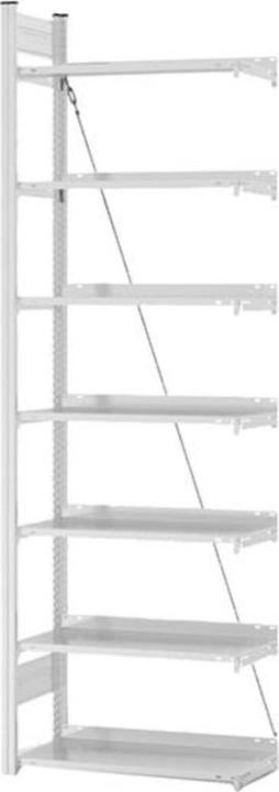 Produktbild Hofe Akten-Steckregal, RAL 7035