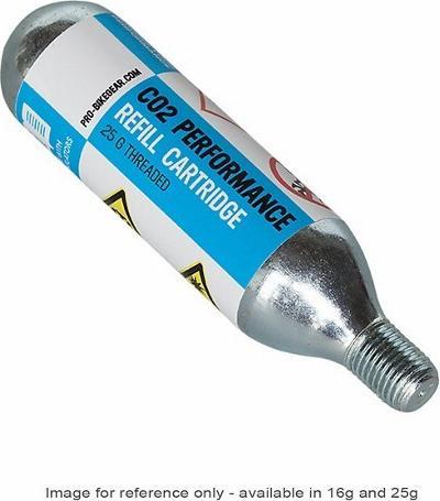 Image du produit PRO Bike Gear Cartouches de CO2 2 x 16 g avec filetage (Remplacement des cartouches de CO2)