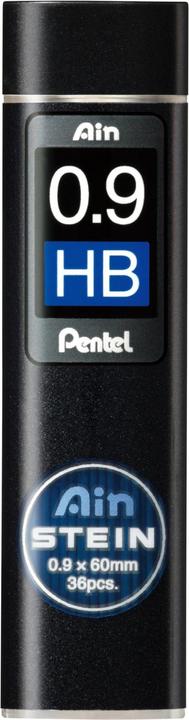 Productafbeelding Pentel Ain steen (Reservemijnen, Zwart, 0.90 mm)