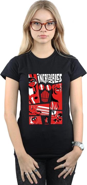Immagine prodotto Disney The Incredibles Collage Maglietta Donna (M)