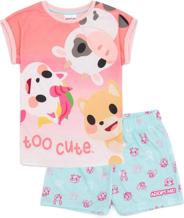 Produktbild Adopt Me Kurzer Pyjama Set (128)