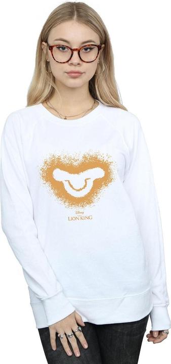 Actual product image Disney Womens/Ladies The Lion King Movie Simba Baby Face Sweatshirt (S)
