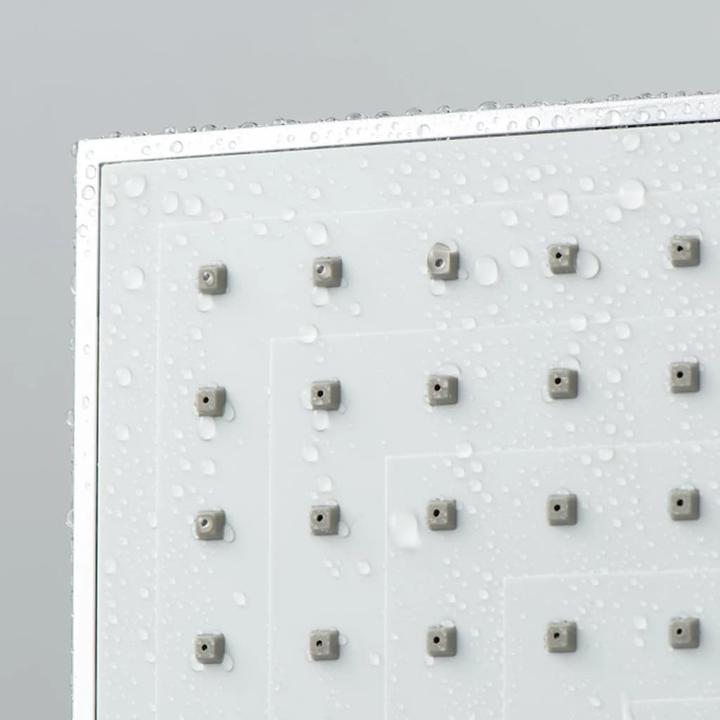 Actual product image Schütte Rain shower bath TOKYO overhead shower set chrome shower system rain shower 60090 (2 Beam types)