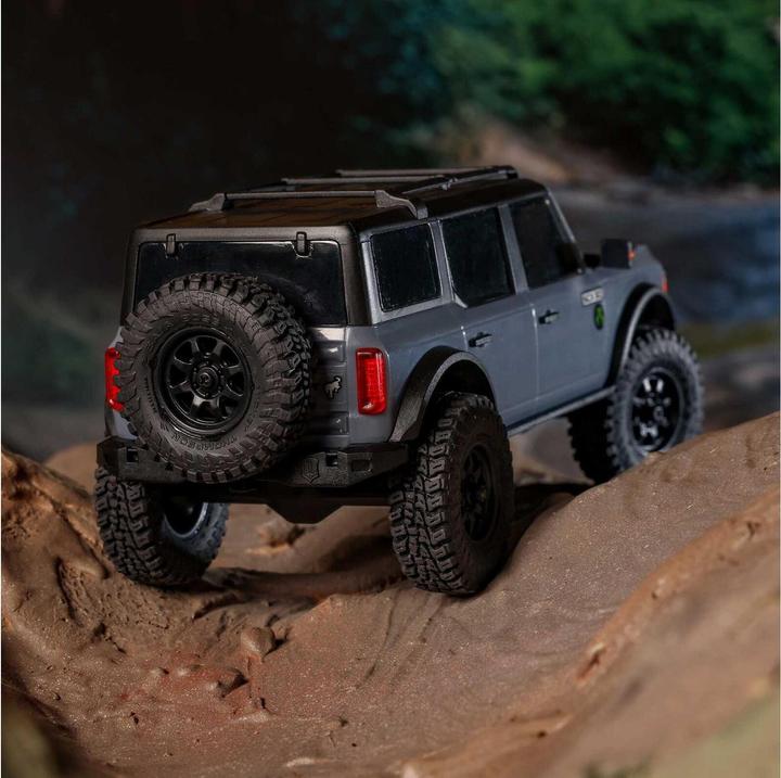 Image du produit Axial Rock Crawler SCX30 Ford Bronco 1:30 RTR Grau (RTR Prêt à fonctionner)
