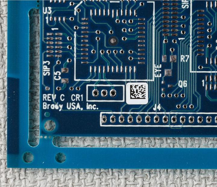 Actual product image Brady Thermal Transfer Printable