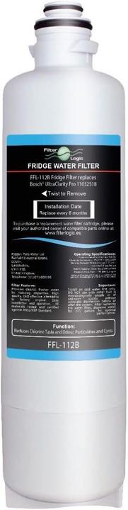 Actual product image Filterlogic Water filter for Siemens/Bosch/Neff refrigerators (1x)