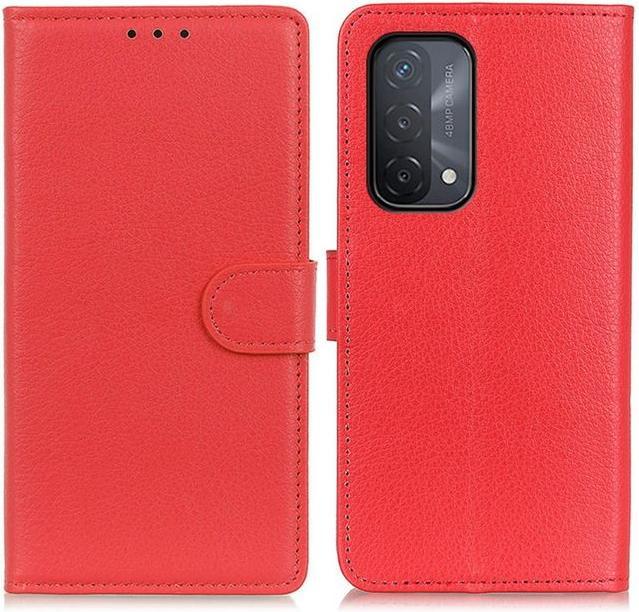 Image du produit MU Classic Série de couvertures de livres en cuir litchi (Oppo A74 5G)