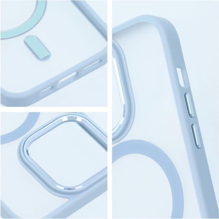 Immagine prodotto OEM Back panel cover MATTE MAG COVER case compatible with MagSafe for IPHONE 11 Pro blue (Apple iPhone 11 Pro)