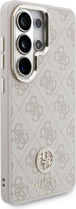 Image du produit Guess Etui 4G Big Rhinestone Triangle Strap MagSafe pour Samsung Galaxy S26 Ultra rose (Samsung Galaxy S26 Ultra)