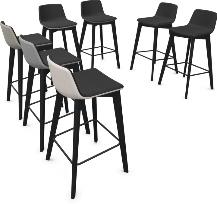 Actual product image Narbutas Twist & Sit Bar Stool