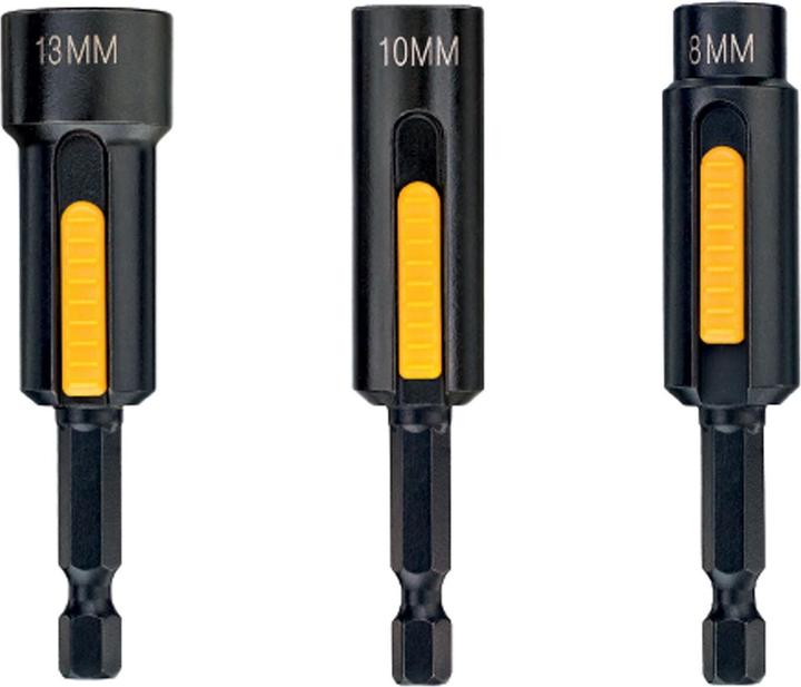 Actual product image DeWalt NOZZLE WITH LID SET 3 pcs. 8,10,13mm WEEKLY CLEANING