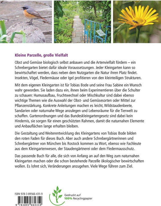 Produktbild Unser naturnaher Kleingarten (Deutsch, Tobias, Bode, 2024)