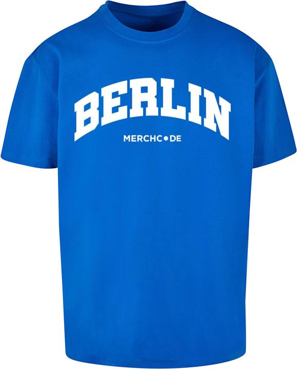 Merchcode Berlin Wording - Heavy Oversize Tee - 117503 (XL)
