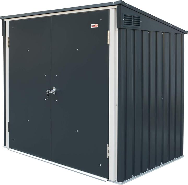 Actual product image Tepro Waste bin box, anthracite/white
