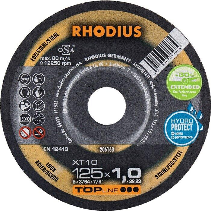Image du produit Rhodius Disque à tronçonner extra-mince à moyeu déporté XTK10 Ø 230 x 1,9x 22,23mm
