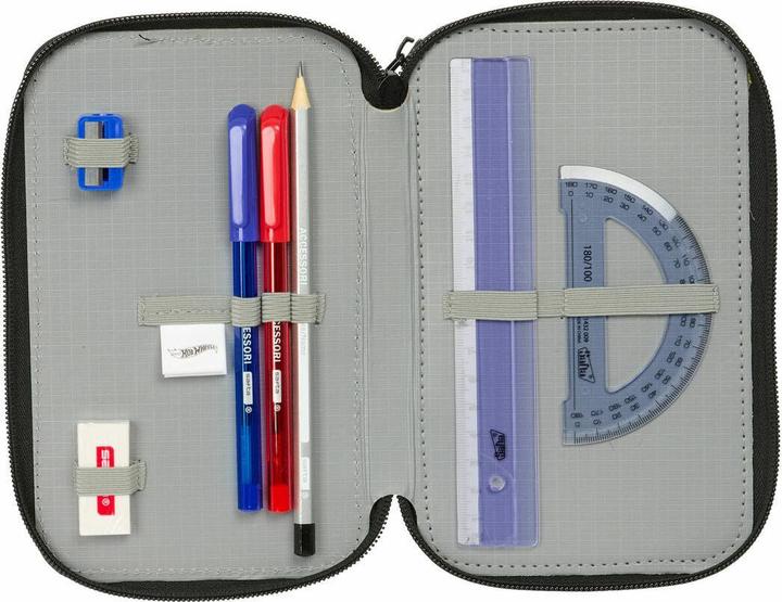 Image du produit Safta Hot Wheels "Let's Race" - Etui inkl. Stifte, Spitzer, Lineal und Radiergummi (37 Teile)