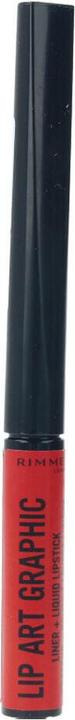 Produktbild Rimmel London Lip Art Graphic liner&liquid lipstick #810-be free (810 Be Free)